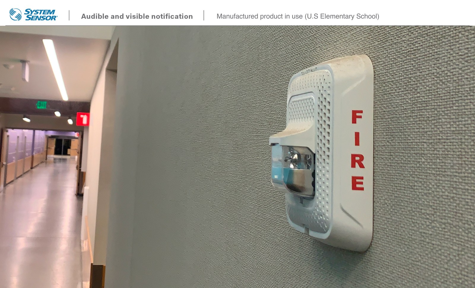 Exploded production CAD view of the intelligent fire detector assembly